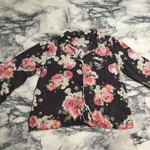 Wildfox floral pj top